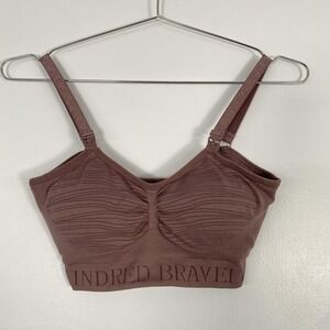 Kindred Bravely Nursing Bra Womens Small Petite Pink Wireless Seamless Maternity